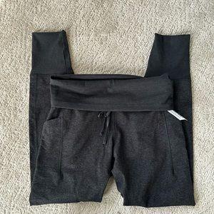 NWT Old Navy Drawstring Foldover Leggings M